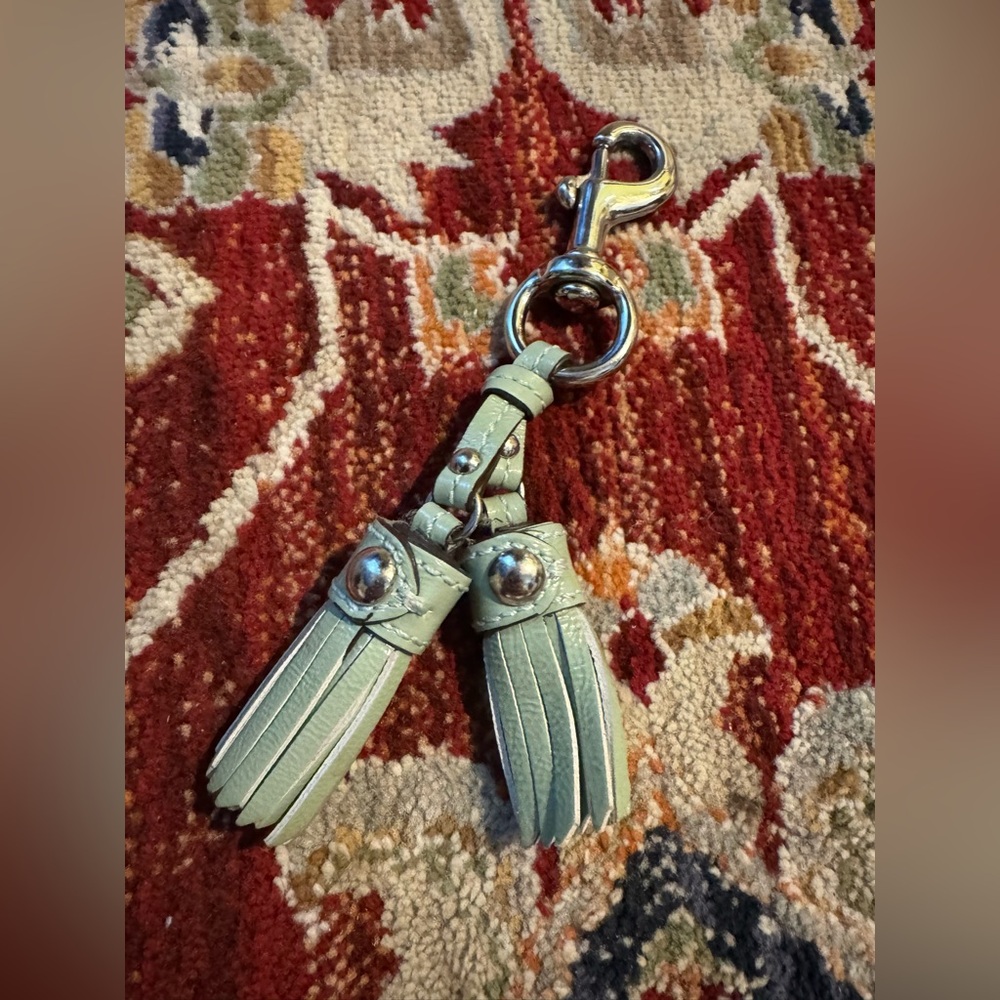 Coach Charm Teal